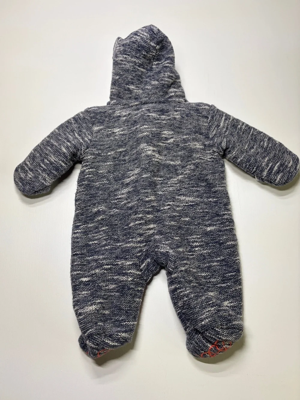 EGG by Susan Lazar Baby Bunting Snowsuit Sherpa Fleece Hooded 3M